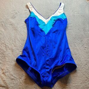 NWT Robby Len Vintage "Malibu Barbie" Vibes One Piece Swimsuit - Size 16